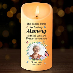 💝Personalized Memorial LED Candle - Custom Photo Gift