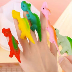 🔥Slingshot Dinosaur Finger Toys, Buy 3 Get 2 Free