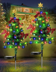 🎄Solar Christmas Trees Lights Outdoor Decoration Waterproof